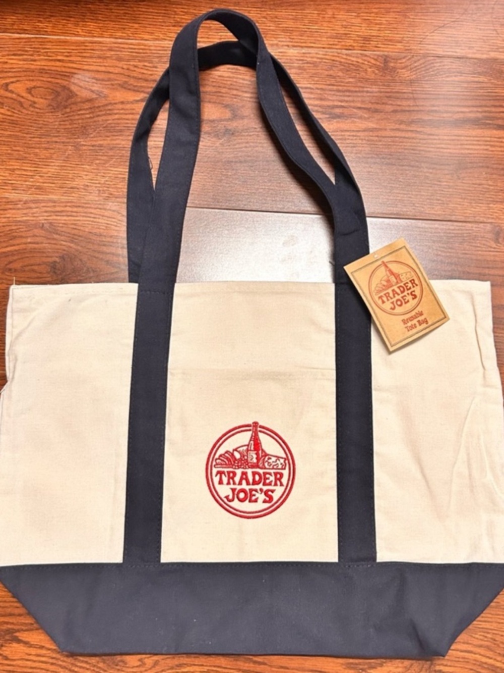 Navy Trader Joe’s Tote Bag - NWT